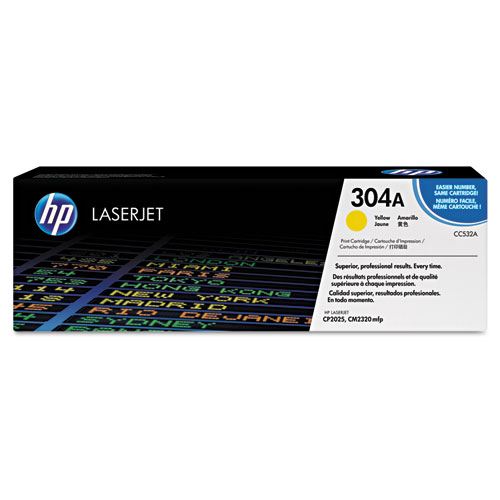 HP+304a%2C+%28cc532a%29+Yellow+Original+Laserjet+Toner+Cartridge