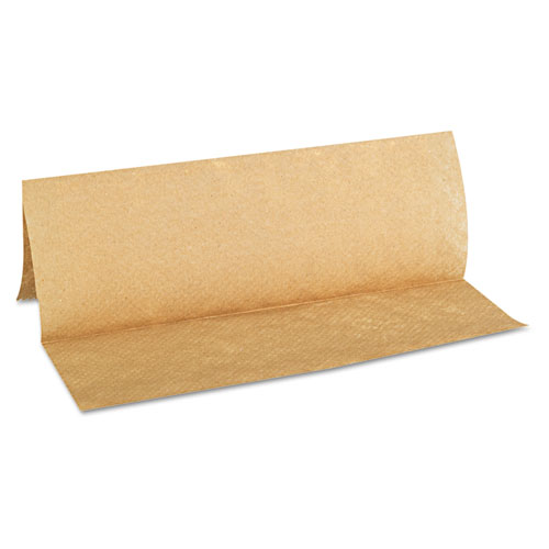 Picture of Folded Paper Towels, Multifold, 9 x 9.45, Natural, 250 Towels/Pack, 16 Packs/Carton