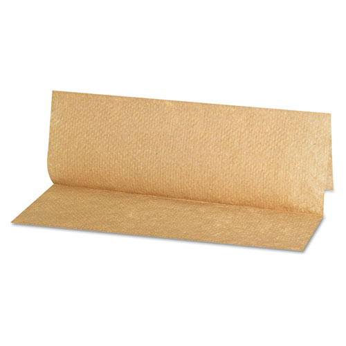 Picture of Folded Paper Towels, Multifold, 9 x 9.45, Natural, 250 Towels/Pack, 16 Packs/Carton