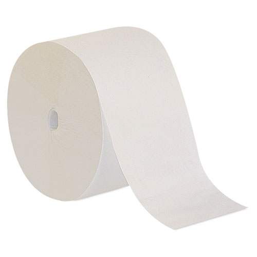 Compact+Coreless+1-Ply+Bath+Tissue%2C+Septic+Safe%2C+White%2C+3%2C000+Sheets%2FRoll%2C+18+Rolls%2FCarton