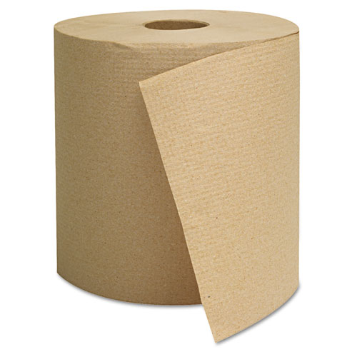 Hardwound+Towels%2C+1-Ply%2C+800+ft%2C+Brown%2C+6+Rolls%2FCarton