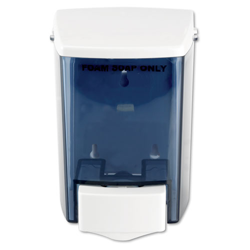 Picture of Encore Foam-eeze Bulk Foam Soap Dispenser, See Thru, 900 mL, 4.5 x 4 x 6.25, White
