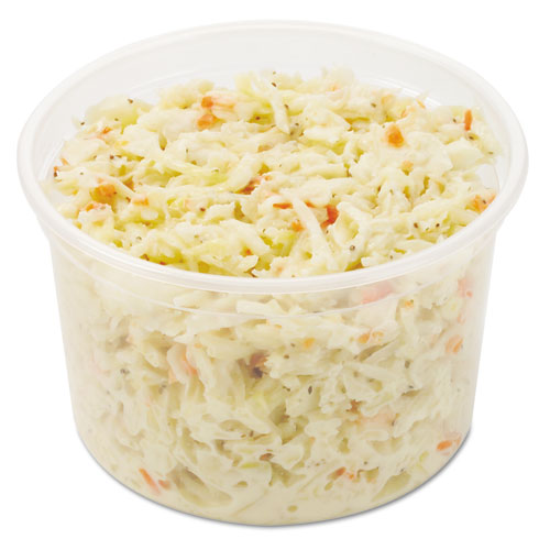 Picture of MicroGourmet Food Container, 16 oz, Translucent, Plastic, 50/Pack, 10 Packs/Carton