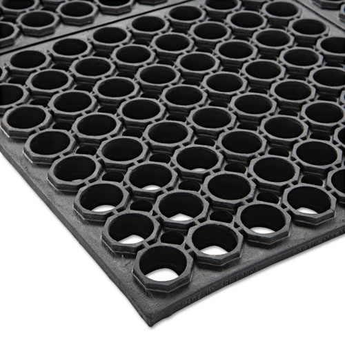 Picture of Safewalk Heavy-Duty Anti-Fatigue Drainage Mat, General Purpose, 36 x 60, Black