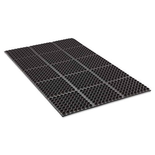 Picture of Safewalk Heavy-Duty Anti-Fatigue Drainage Mat, General Purpose, 36 x 60, Black