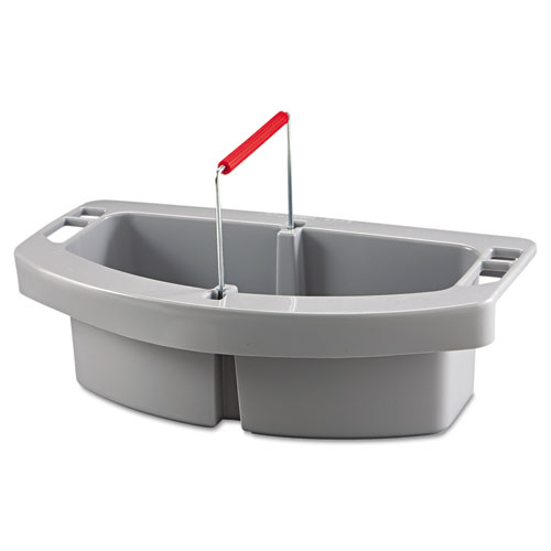 Picture of Maid Caddy, Two Compartments, 16 x 9 x 5, Gray