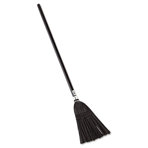 Picture of Lobby Pro Synthetic-Fill Broom, Synthetic Bristles, 37.5" Overall Length, Black