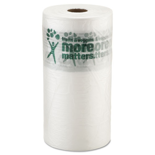 Picture of Produce Bags, 9 microns, 10" x 15", Clear, 1,400 Bags/Roll, 4 Rolls/Carton