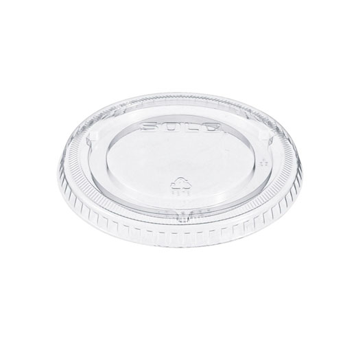 Picture of Non-Vented Cup Lids, Fits 9 oz to 22 oz Cups, Clear, 1,000/Carton