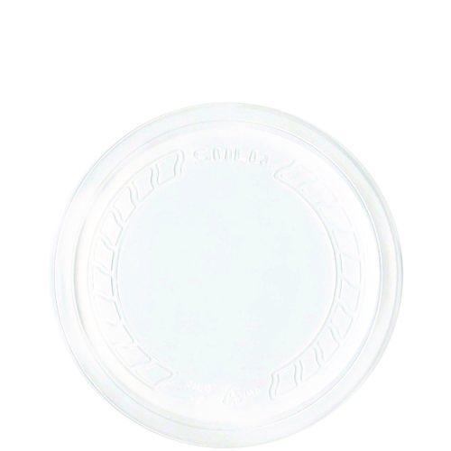 Picture of Conex Deli Container Lid, Clear, Plastic, 500/Carton