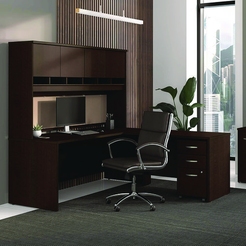 Picture of Series C Mobile Pedestal File, Left/Right, 3-Drawer: Box/Box/File, Legal/Letter/A4/A5, Cherry/Gray, 15.75 x 20.25 x 27.88