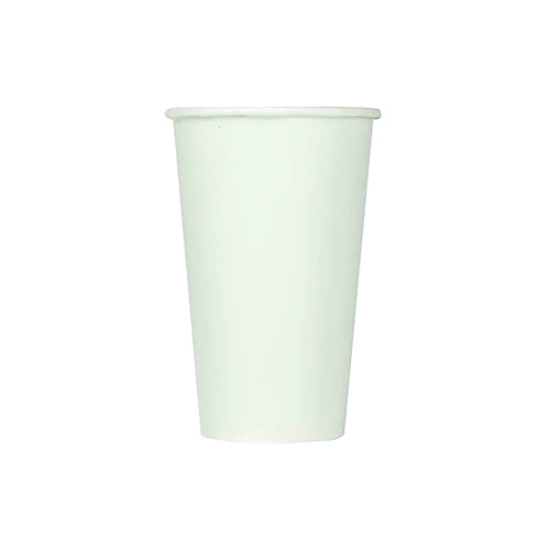 Picture of Double Poly Paper Cold Cups, 16 oz, White, 1,000/Carton