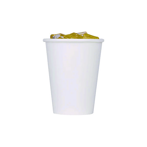 Picture of Double Poly Paper Cold Cups, 9 oz, White, 1,000/Carton