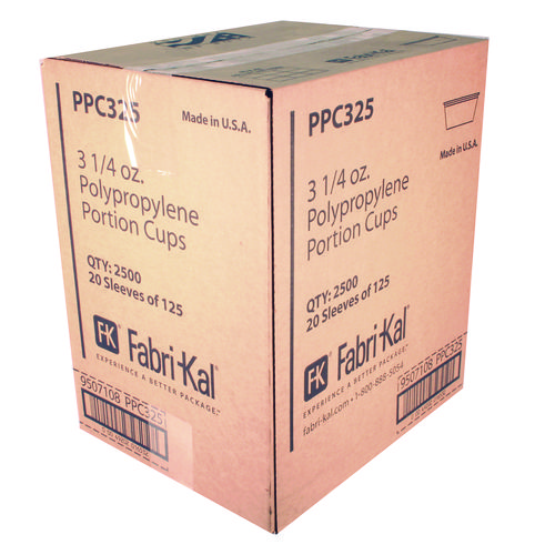 Picture of Portion Cups, 2 oz, Clear, 2,500/Carton