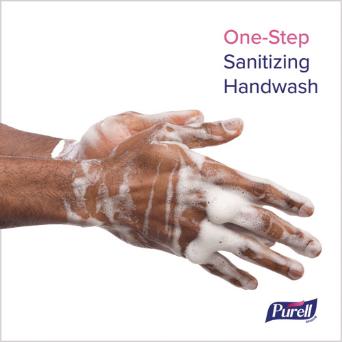 Picture of Antimicrobial Foaming Hand Soap Refill, For ES10 Dispensers, Fragrance-Free, 1,200 mL, 2/Carton