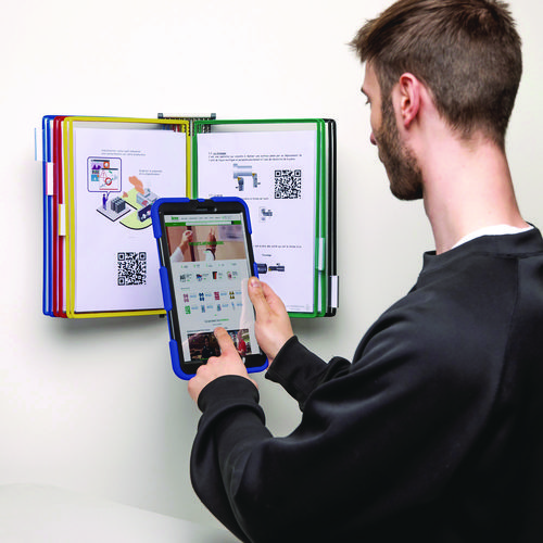 Picture of Wall Unit Reference Starter Set, 10 Wire-Reinforced Pockets