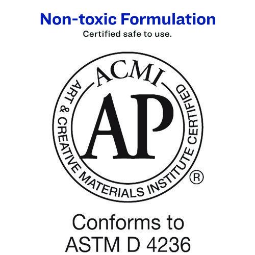 Picture of Pre-Inked Micropore Stamp Pad, 4.25" x 2.75", Black