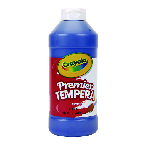 Picture of Premier Tempera Paint, Blue, 16 oz Bottle