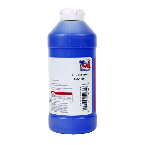 Picture of Premier Tempera Paint, Blue, 16 oz Bottle