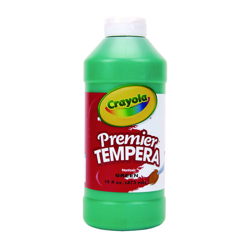 Picture of Premier Tempera Paint, Green, 16 oz Bottle