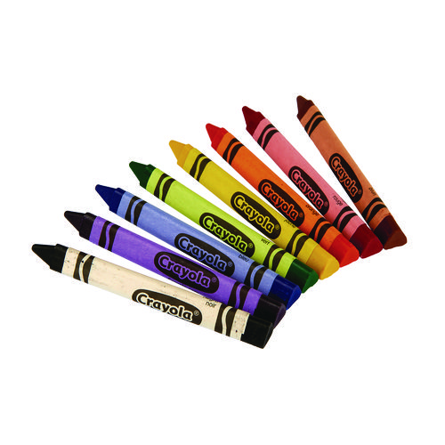 Picture of Triangular Crayons, 8 Colors/Box