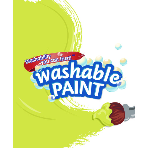 Picture of Washable Paint, Yellow, 1 gal Bottle