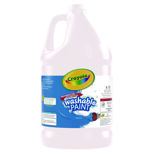 Picture of Washable Paint, White, 1 gal Bottle