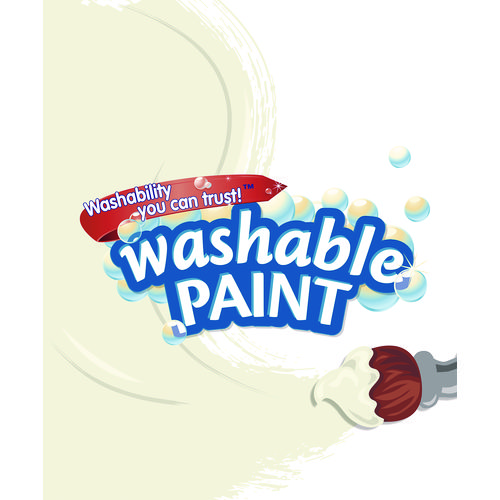 Picture of Washable Paint, White, 1 gal Bottle