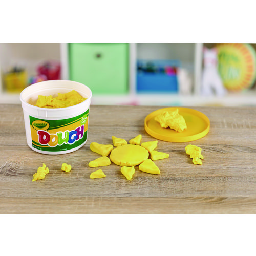 Picture of Modeling Dough Bucket, 3 lbs, Yellow