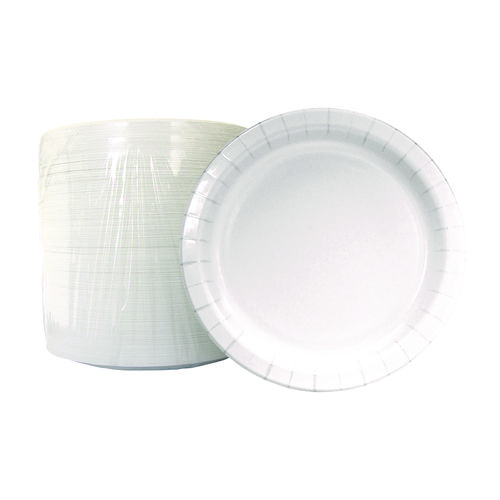 Picture of Paper Dinnerware, Plate, 6" dia, White, 1,000/Carton