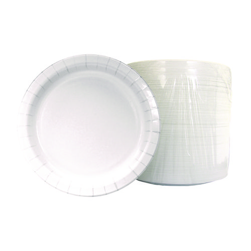 Picture of Paper Dinnerware, Plate, 6" dia, White, 1,000/Carton