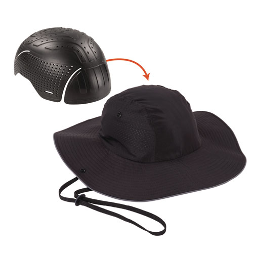 Picture of Skullerz 8957 Lightweight Ranger Hat and Bump Cap Insert, X-Small/Small, Black