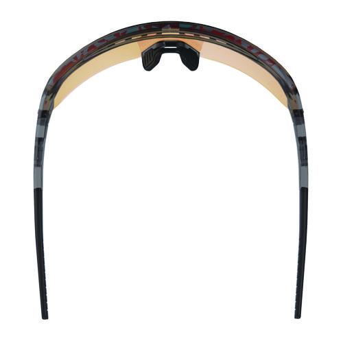 Picture of Skullerz AEGIR Anti-Scratch/Anti-Fog Safety Glasses, Clear Smoke Nylon Impact Frame, Orange Mirror Polycarbonate Lens