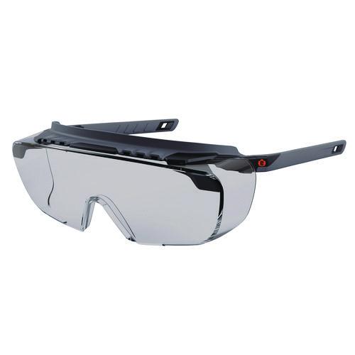 Picture of Skullerz OSMIN Anti-Scratch/Anti-Fog Safety Glasses, Matte Black Polycarbonate Frame, Indoor/Outdoor Polycarbonate Lens