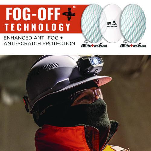 Picture of Skullerz VALI Anti-Scratch/Anti-Fog Safety Glasses, Matte Black Frameless, Indoor/Outdoor Polycarbonate Lens