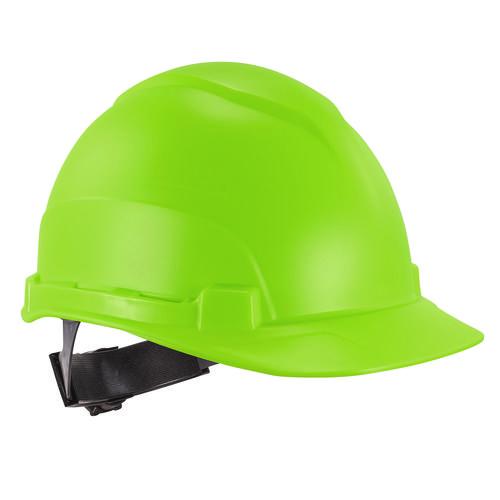 Picture of Skullerz 8967 Class E Lightweight Cap-Style Hard Hat, 6-Point Rachet Suspension, Lime