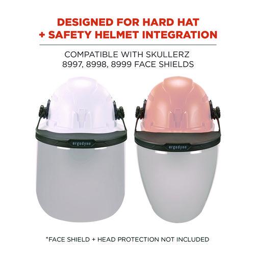 Picture of Skullerz 8996 Face Shield Adapter Frame Replacement, Gray