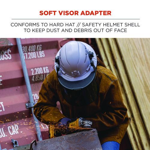 Picture of Skullerz 8996 Face Shield Adapter Frame Replacement, Gray