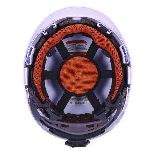 Picture of Skullerz 8976 Class E Safety Helmet, 6-Point Rachet Suspension, Lime