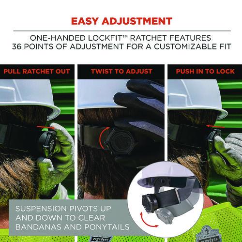 Picture of Skullerz 8967 Class E Lightweight Cap-Style Hard Hat, 6-Point Rachet Suspension, Blue