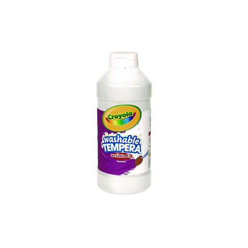 Picture of Artista II Washable Tempera Paint, White, 32 oz Bottle