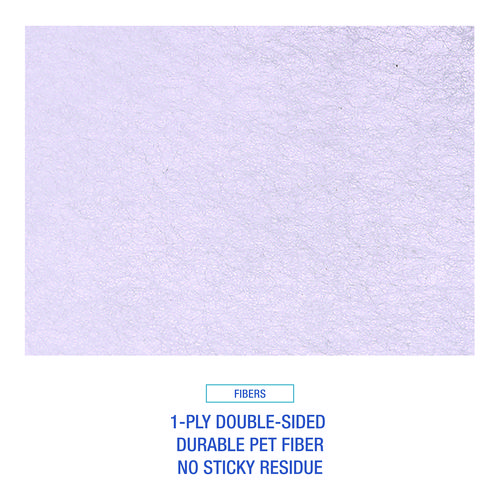 Picture of TrapEze Disposable Dusting Sheets, 8" x 125 ft, White, 250 Sheets/Roll,