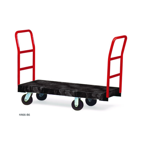 Picture of Heavy-Duty Platform Truck Cart, 1,200 lb Capacity, 24 x 48 Platform, Black