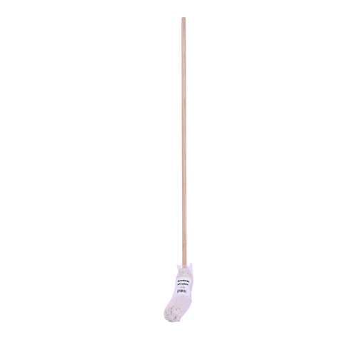 Picture of Cotton Deck Mop, #16 White Cotton Head, 50" Wood Handle, 12/Carton