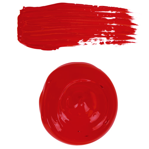 Picture of Washable Paint, Red, 16 oz Bottle