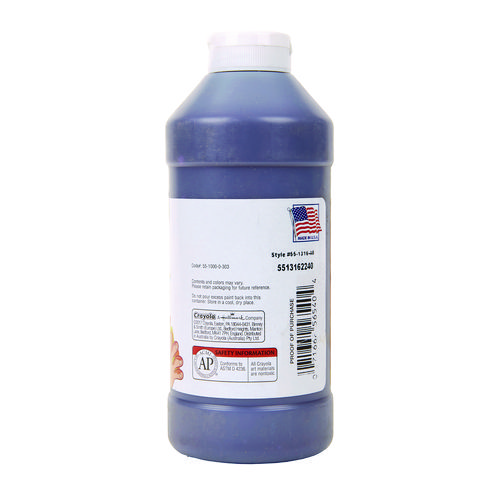 Picture of Washable Paint, Violet, 16 oz Bottle