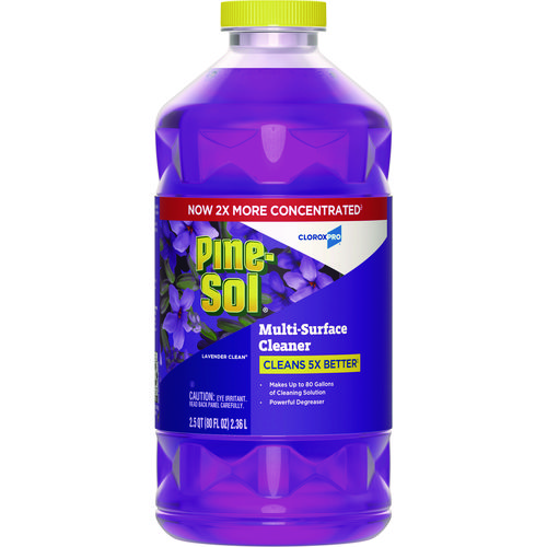 Picture of CloroxPro Multi-Surface Cleaner Concentrated, Lavender Clean Scent, 80 oz Bottle