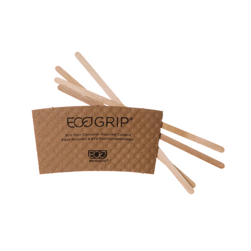 Picture of Renewable Wooden Stir Sticks, 7", 1,000/Pack, 10 Packs/Carton