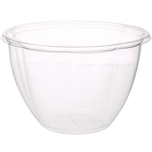 Picture of Salad Bowls, 48 oz, 6.69" Diameter x 4.38"h, Clear, Plastic, 300/Carton