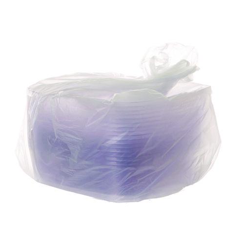 Picture of Lids for Regalia Sugarcane 160 oz Bowls, 12 x 12 x 1.9, Clear, 50/Carton